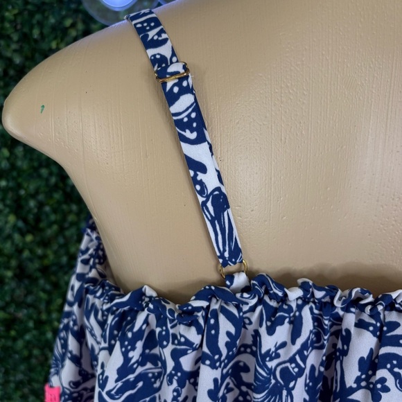 Lilly Pulitzer Vibrant Print Maxi Dress Resort Chic Size XS - Picture 7 of 12